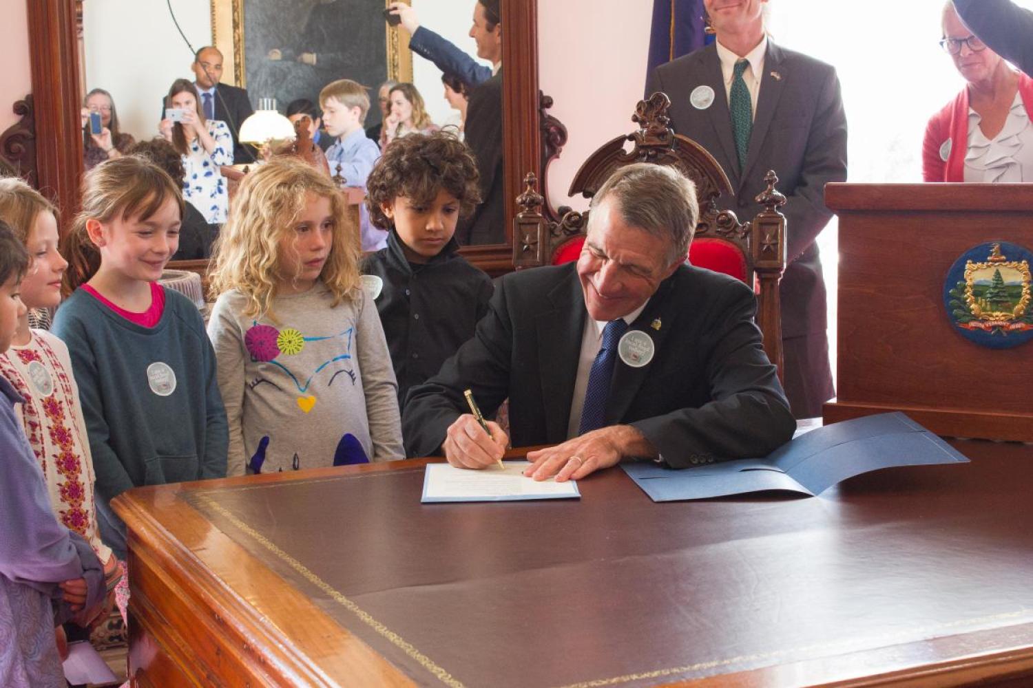 2017 VT FTS Month Proclamation signing