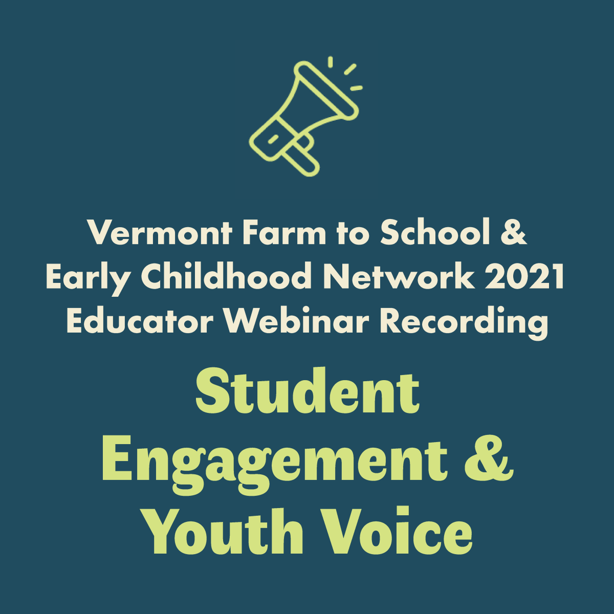 Student Engagement Youth Voice